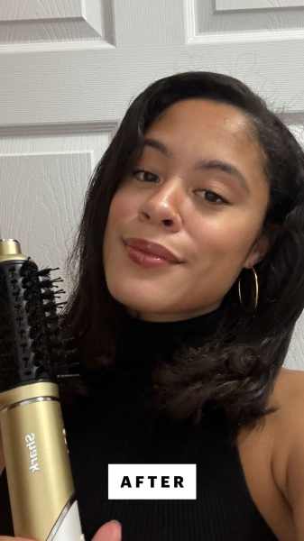 Allure commerce editorial assistant after using Shark Beauty Shark Glam 5in1 Air Styler  Dryer