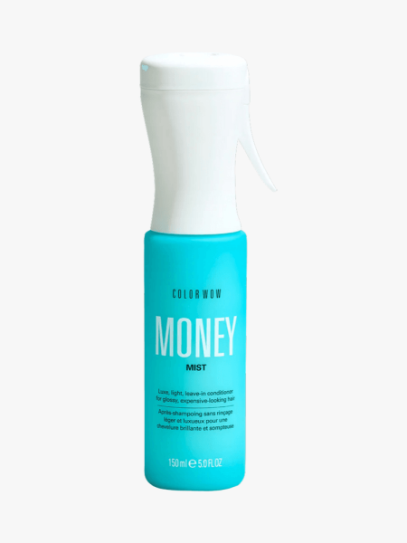 Color Wow Money Mist Leave-In Conditioner on a grey background
